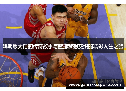 姚明版大门的传奇故事与篮球梦想交织的精彩人生之旅